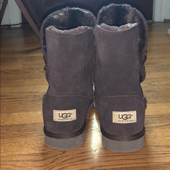 Ugg Mini Bailey Button Boots - Picture 2 of 4